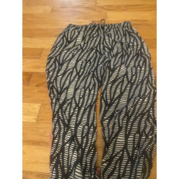 Maison Scotch La Femme Selon Marie womens Patterned bloomer tied waist Pants Sz - Picture 6 of 9